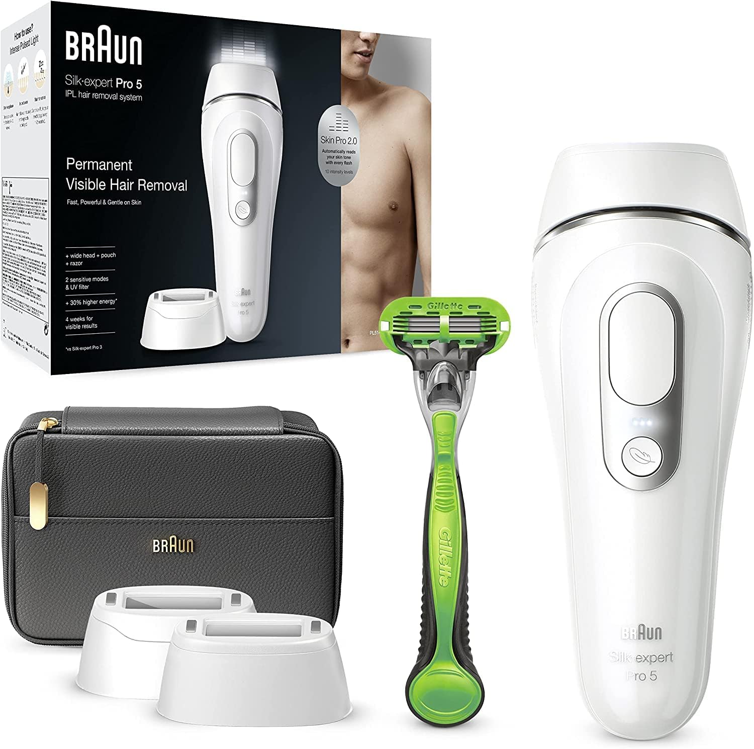 Braun epilatore a luce pulsata Silk-expert Pro 5 PL5145